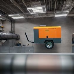 Energy Saving 300 Cfm 10 Bar Electric Driven Mobile Air Screw Compressor