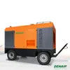 424 Cfm 7 Bar Diesel Portable Air Compressor for Sand Blasting/Mining/Jack Hammer