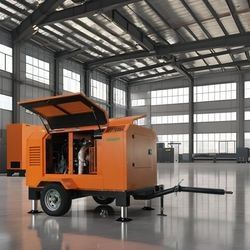 Diesel Screw Air Compressor for Deep Water Well Drilling with Low Fuel Consumption