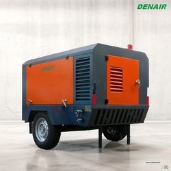 Diesel Portable Mobile Screw Air Compressors for Underground Drilling Equipment