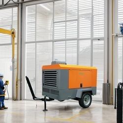 Mobile\Portable Electric Air Compressor for Jack Hammer