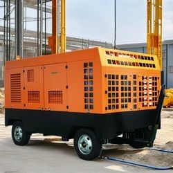 High Pressure Stationary Diesel Screw Portable Air Compressor for Sale