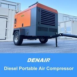 8bars 8cbm/Min Elecrical Portable Mobile Screw Air Compressor