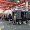 Portable Electric/Lubricated Rotary Screw Air Compressor (12m3/min 14bar) With Cummins Engine