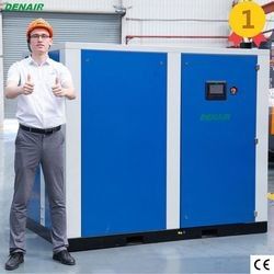 Denair Green Compressed Air 100% Oil Free Dry Type Screw Air Compressor